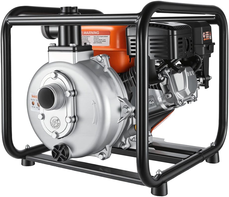 VEVOR Benzininis vandens siurblys 50,8 mm 128 gpm 6AG