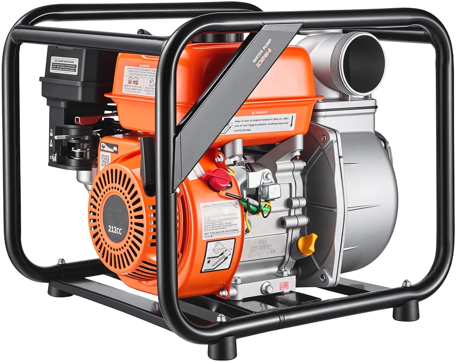 VEVOR Benzininis vandens siurblys 76,2 mm, 264 GPM 7 AG