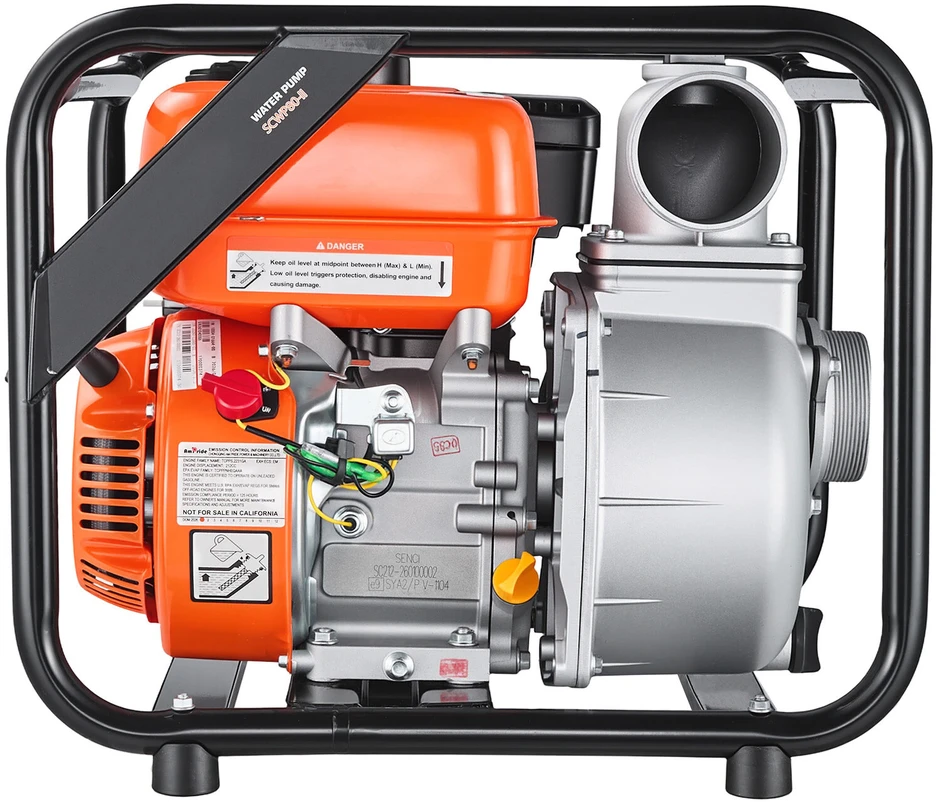 VEVOR Benzininis vandens siurblys 76,2 mm, 264 GPM 7 AG