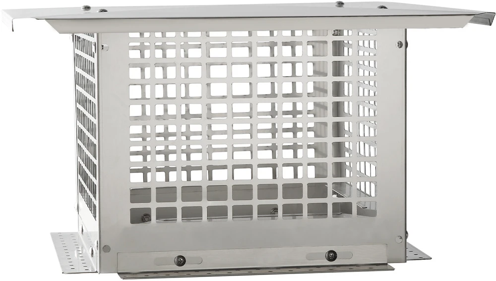 VEVOR dūmtraukio dangtelis 304 x 304 mm nerūdijančio plieno