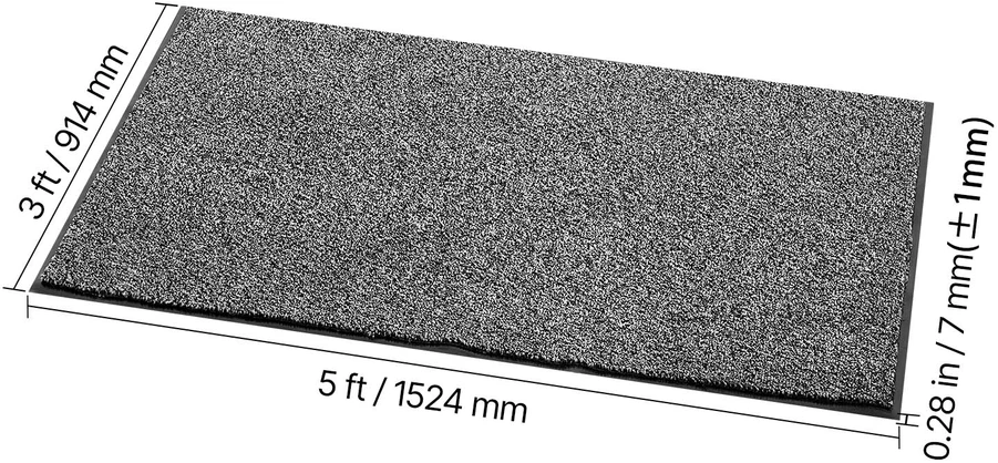 VEVOR Prieškambario kilimėlis, 1524 x 914 mm