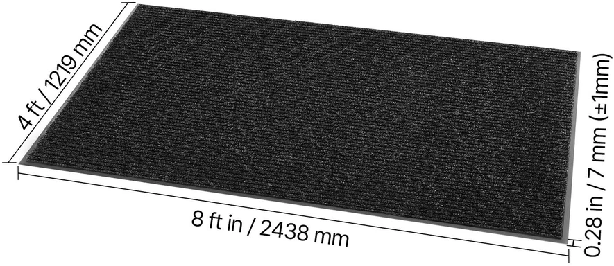 VEVOR Prieškambario kilimėlis 2438 x 1219 mm vidaus ir lauko naudojimui