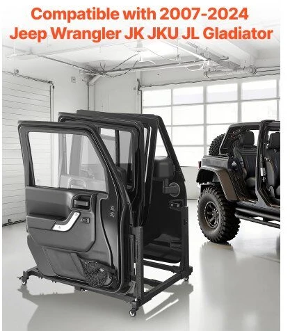 VEVOR Keturios durys Jeep saugojimo vežimėlis