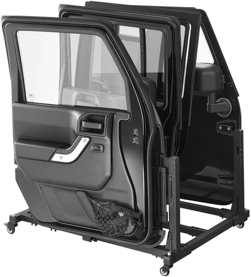 VEVOR Keturios durys Jeep saugojimo vežimėlis