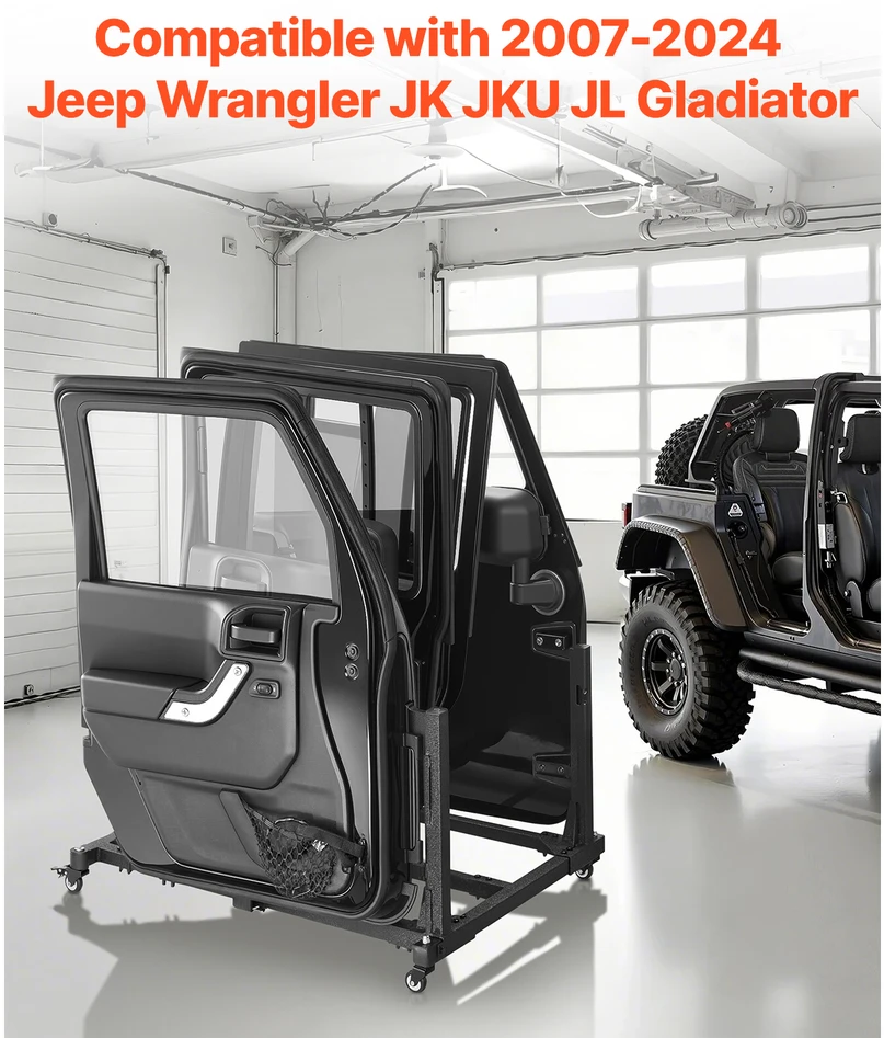 VEVOR Keturios durys Jeep saugojimo vežimėlis