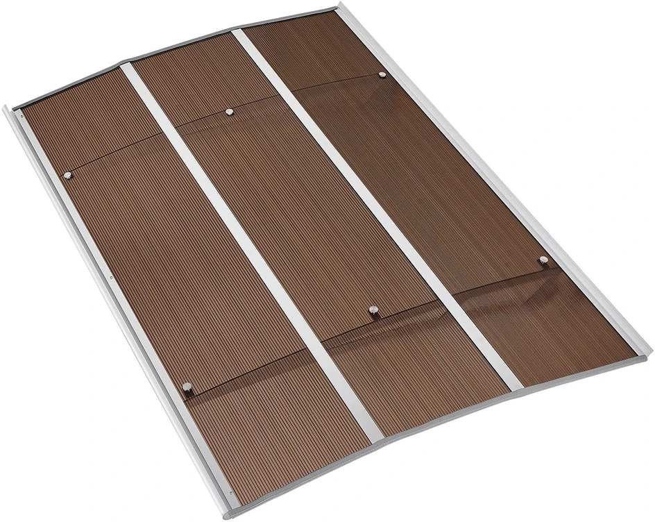 VEVOR Durų stogelis 100 x 150 cm, polikarbonato