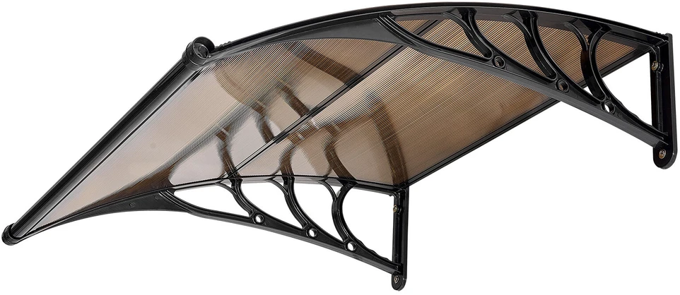 VEVOR Prieangio stogelis langus, 38 x 40 cm, rudas