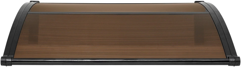 VEVOR Prieangio stogelis langus, 38 x 40 cm, rudas