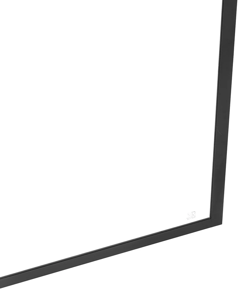 VEVOR Stiklinė dušo sienelė 864 x 1870 mm juoda