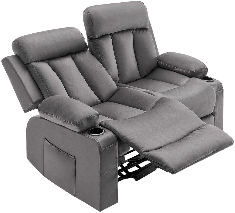 VEVOR Elektrinė dvivietė sofa su masažu ir USB