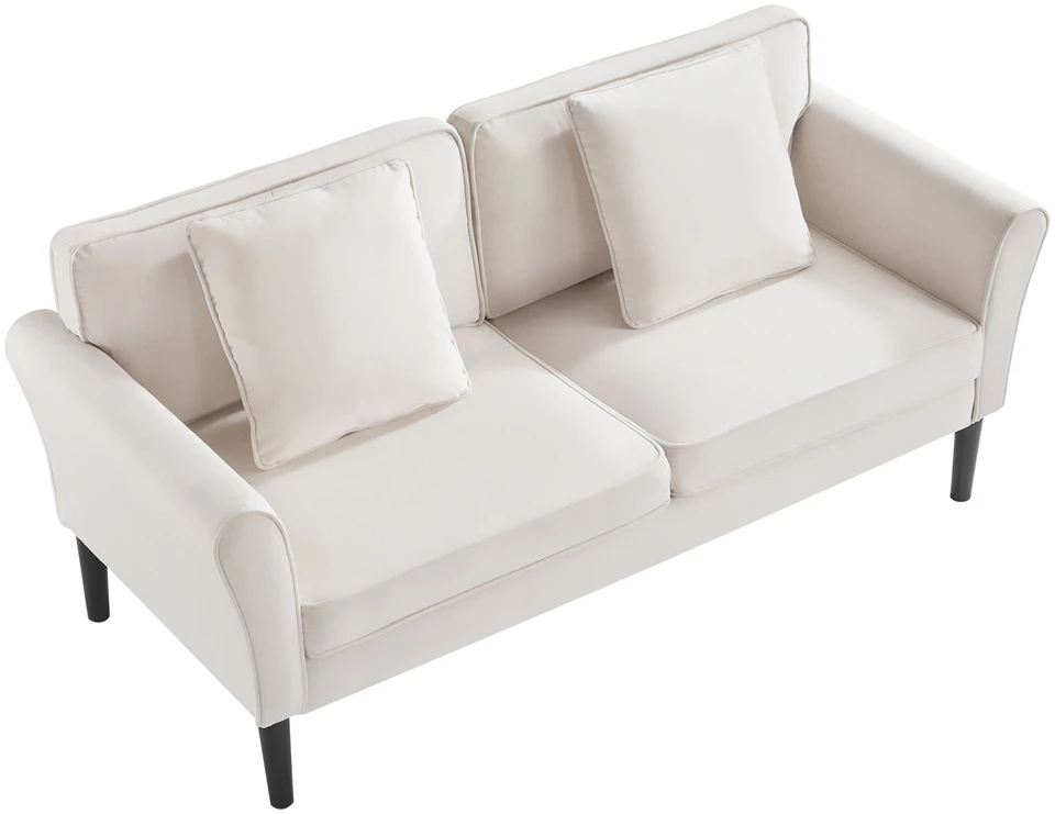 VEVOR Dviejų vietų sofa iš veliūro audinio