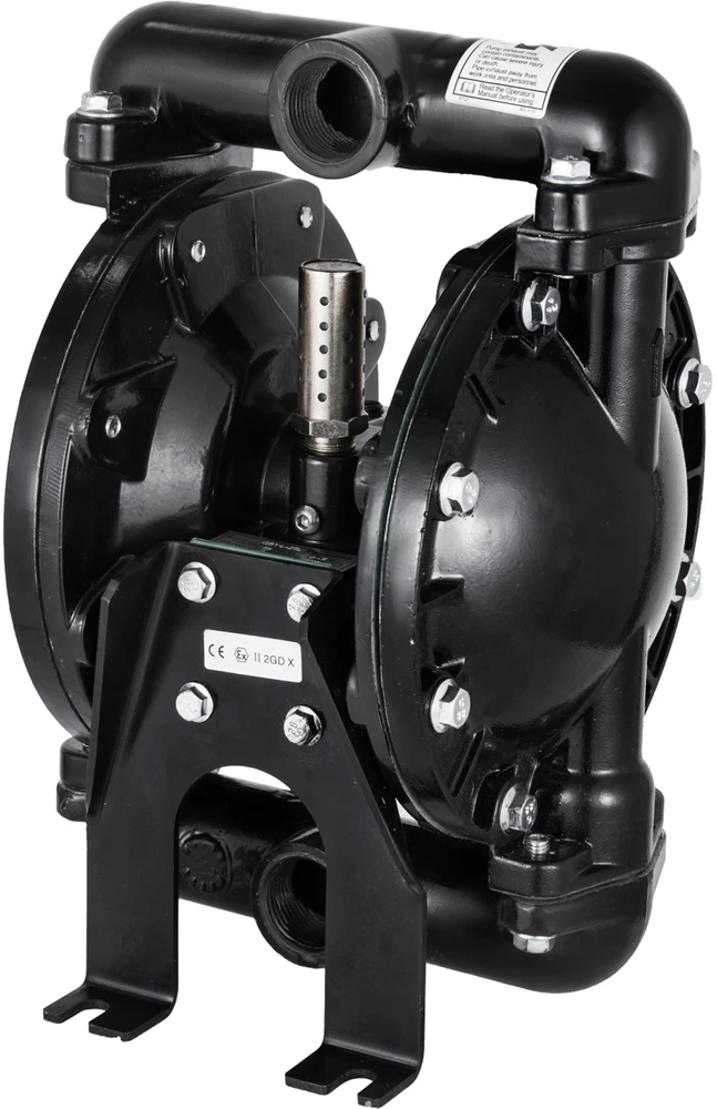 VEVOR Oro varomas dvigubas diafragminis siurblys QBY4-25L F46
