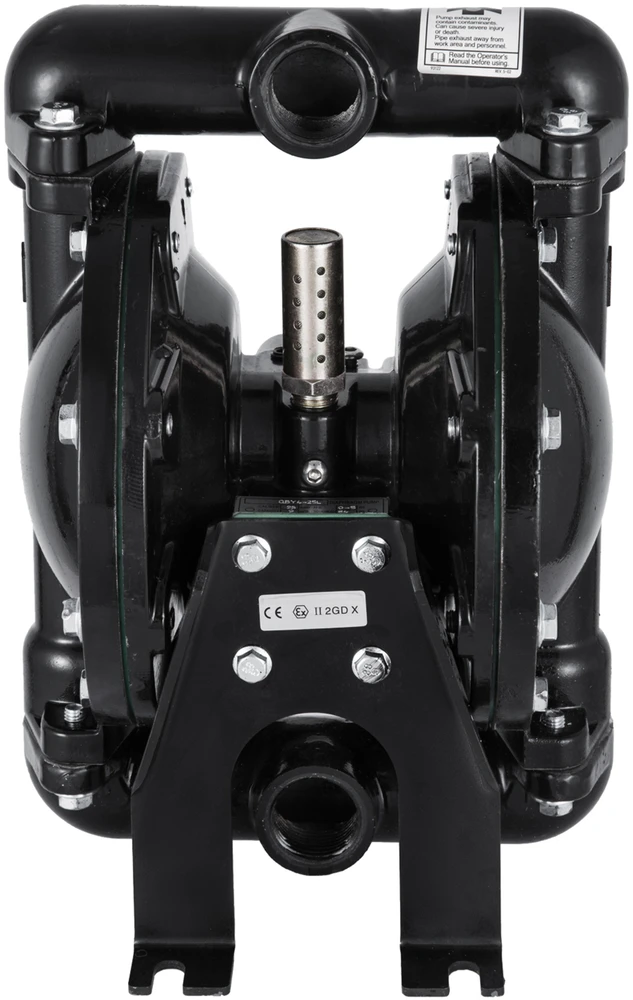 VEVOR Oro varomas dvigubas diafragminis siurblys QBY4-25L F46