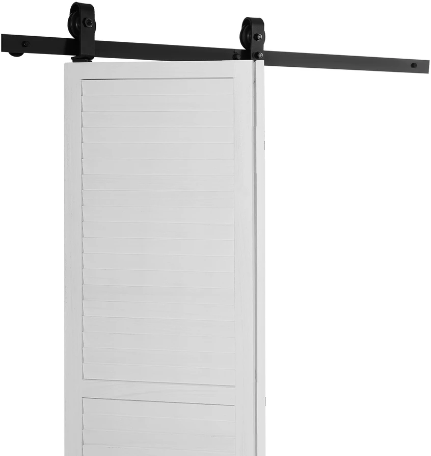 VEVOR Sulankstomo stumdomo durų bėgelio rinkinys 132 cm