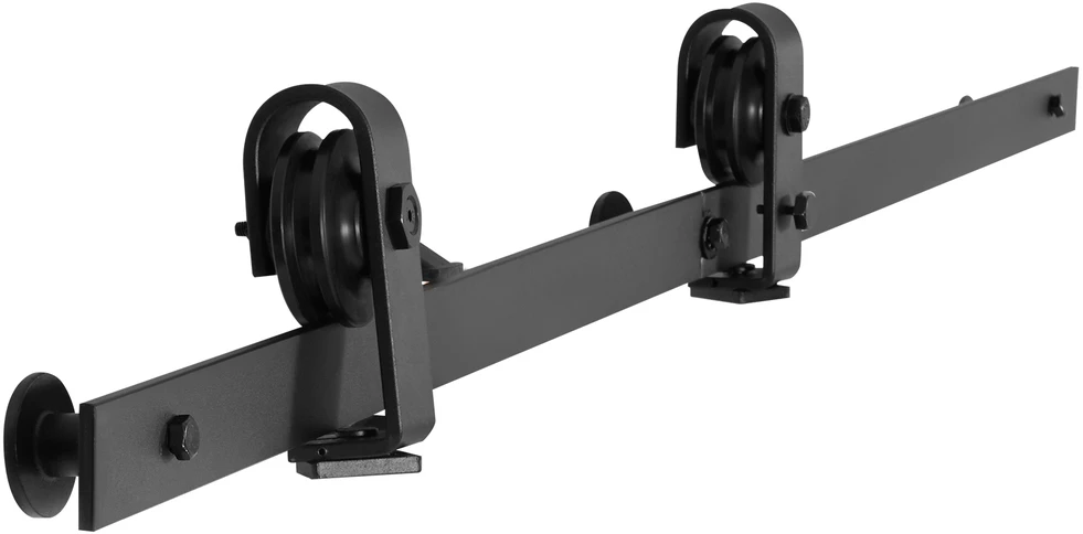 VEVOR Sulankstomo stumdomo durų bėgelio rinkinys 132 cm
