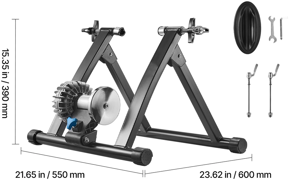 VEVOR Dviračio treniruoklis 26-29 in ir 700C ratams