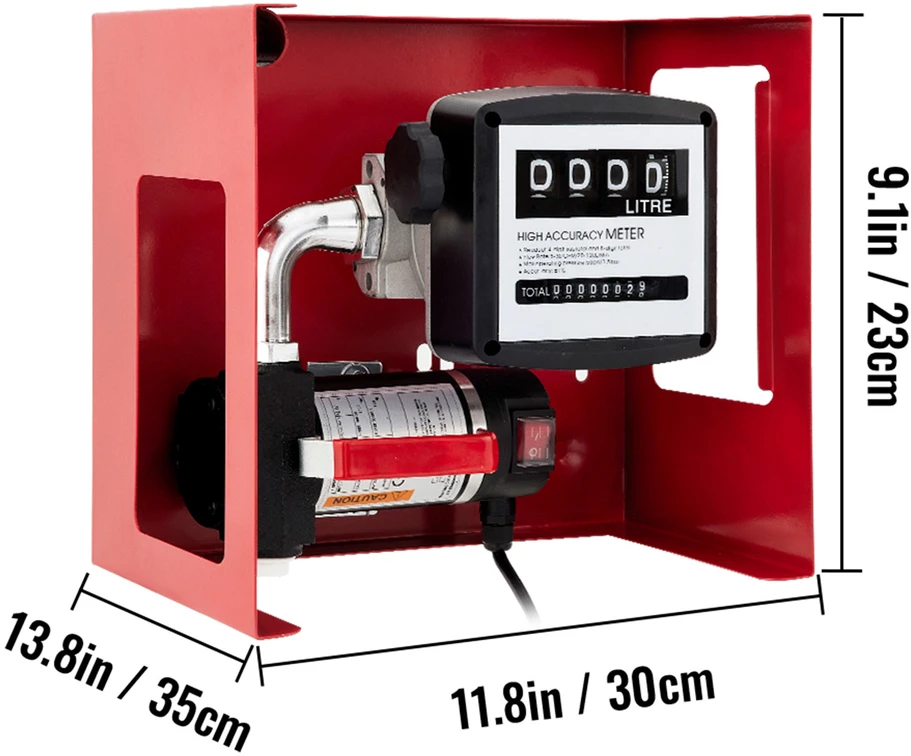 VEVOR Elektrinė 220V dyzelinio kuro pompa