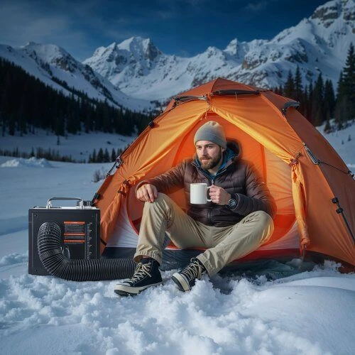 VEVOR Nešiojamas dyzelinis šildytuvas 8 kW su Bluetooth