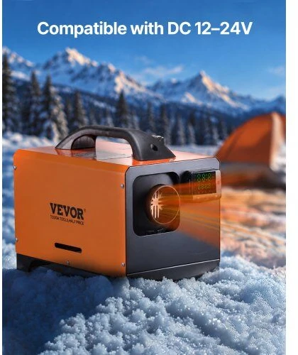 VEVOR Dyzelinis oro šildymas 8 kW su ekranu