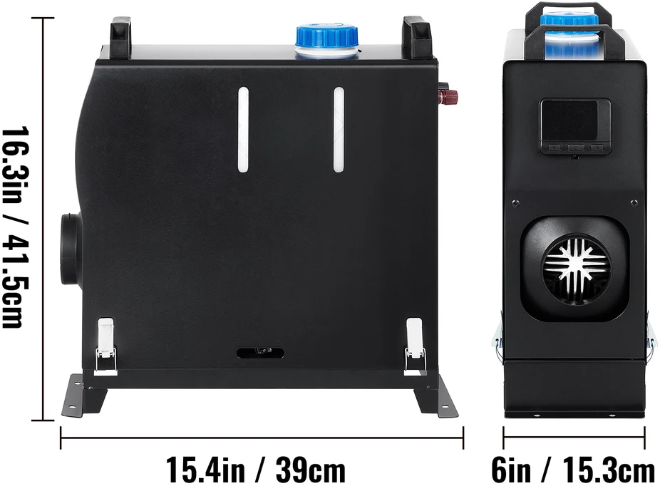 VEVOR 8 kW dyzelinis oro šildytuvas su LCD jungikliu