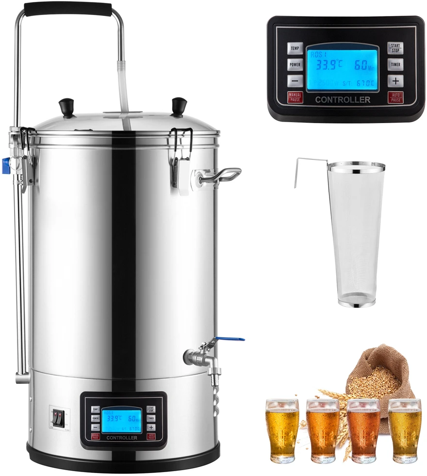 VEVOR Elektrinė alaus virimo sistema 8 gal/30 l