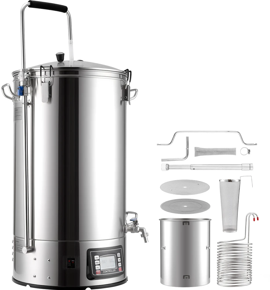 VEVOR Elektrinė alaus gamybos sistema, 60 l talpa, 3000W