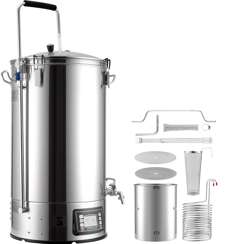 VEVOR Elektrinė alaus gamybos sistema, 60 l talpa, 3000W