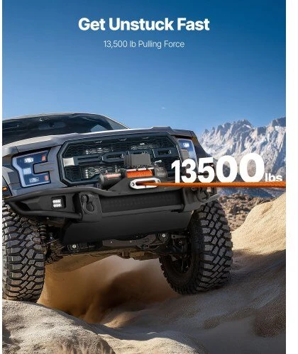 VEVOR Elektrinis 6,123 kg gervė sintetine virve