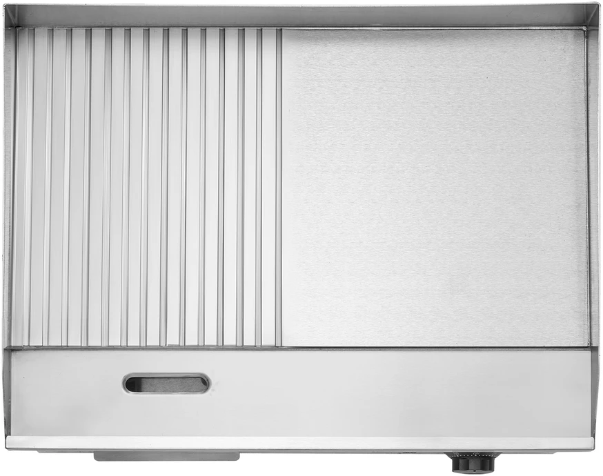 Vevor Elektrinė grilinė 53,5x30 cm nerūdijantis plienas pusiau grublėta pusiau lygi