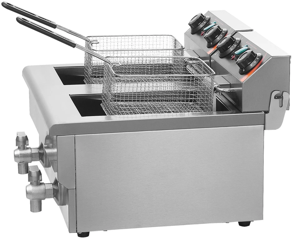 VEVOR Elektrinė dviguba gruzdintuvė, 6000W