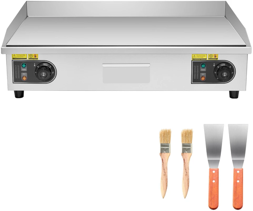 Vaflinė VEVOR Elektrinė grilė 725 x 400 mm, 4400W