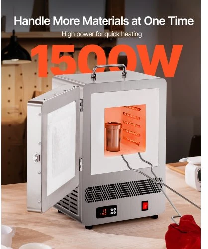 VEVOR Stalviršio krosnis lydyti iki 1200°C