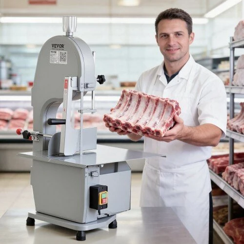 Mėsmalė VEVOR 1500W elektrinė mėsos pjaustyklė