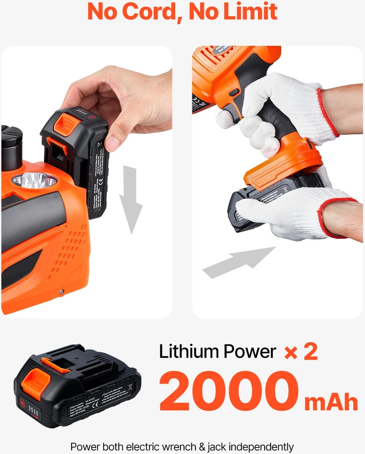 VEVOR Elektrinė automobilių keltuvė, 5 tonų