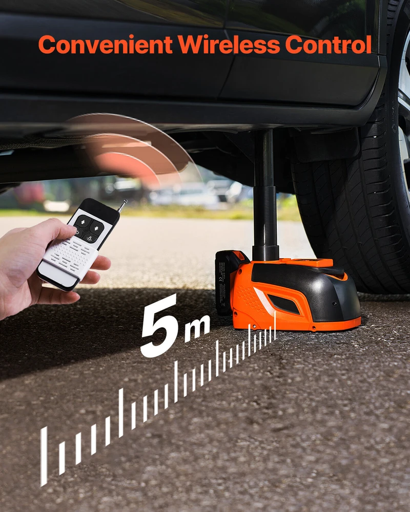 VEVOR Elektrinis automobilio keltuvas 5 tonų su nuotoliniu