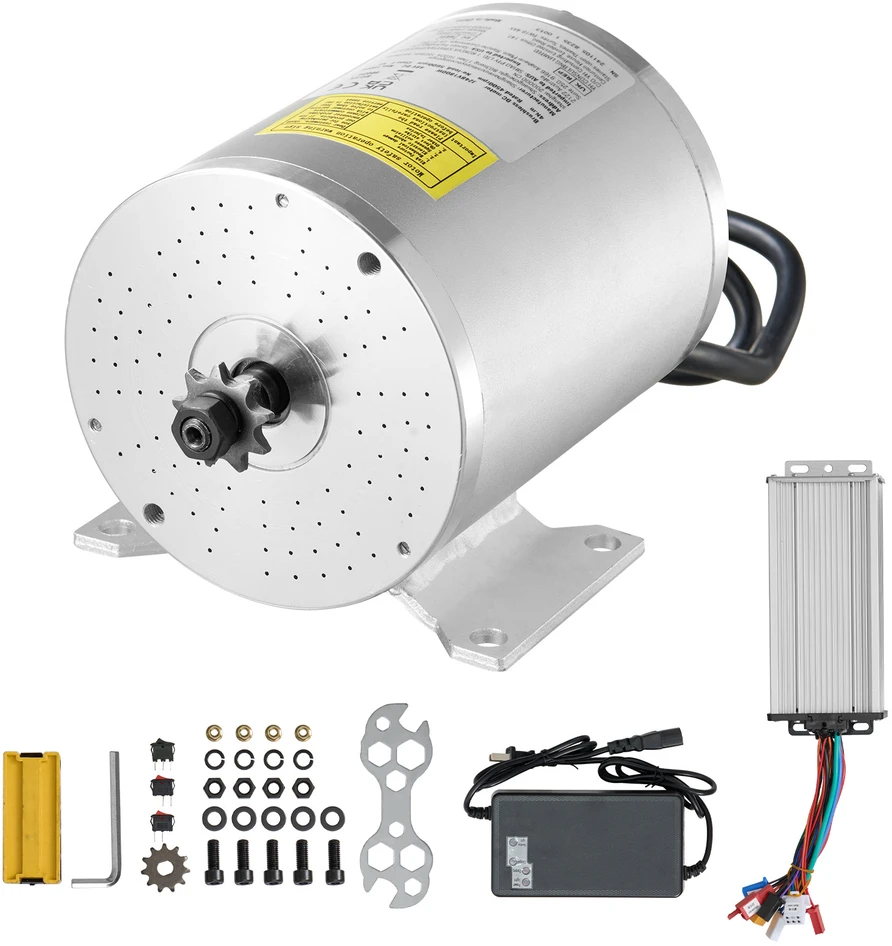 VEVOR 1800W 48V elektrinio variklio rinkinys