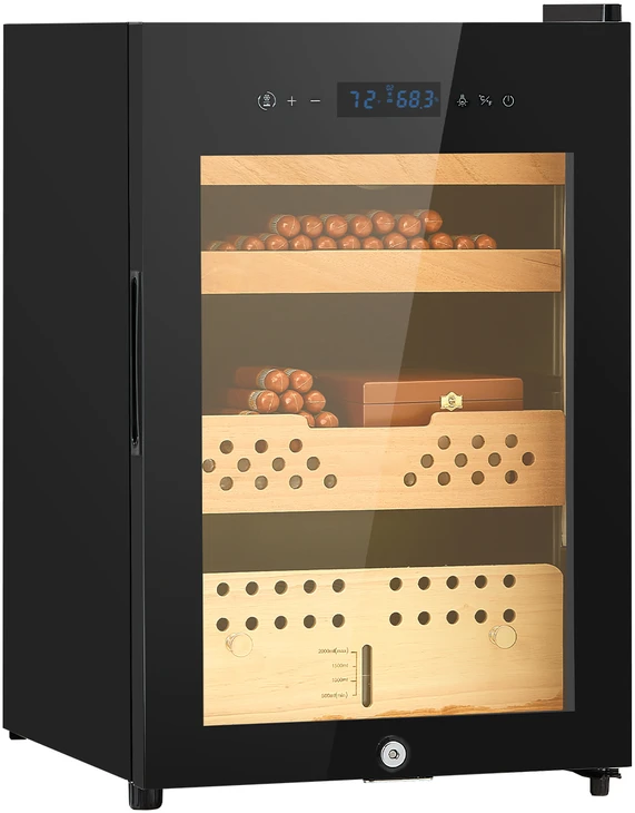 Drėkintuvas VEVOR Elektrinis 60L cigarų humidoras namams