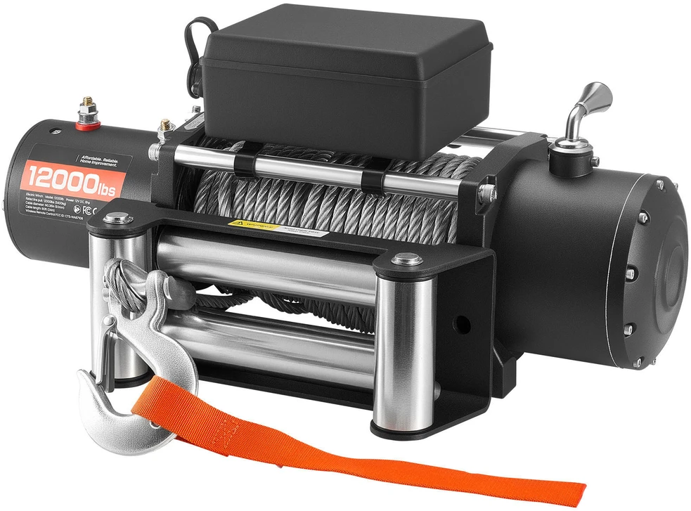 VEVOR Elektrinė gervė, 5400 kg apkrova, 12V DC