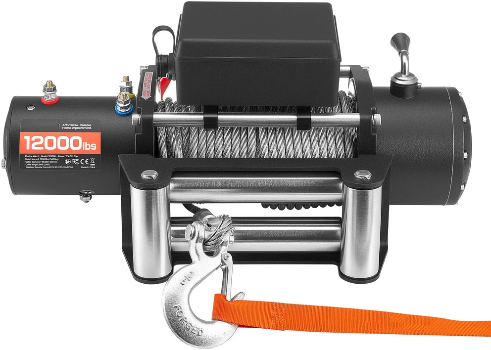VEVOR Elektrinė gervė, 5400 kg apkrova, 12V DC