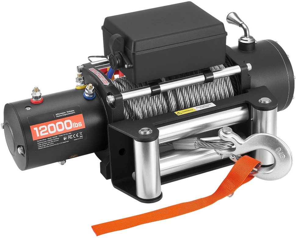 VEVOR Elektrinė gervė, 5400 kg apkrova, 12V DC