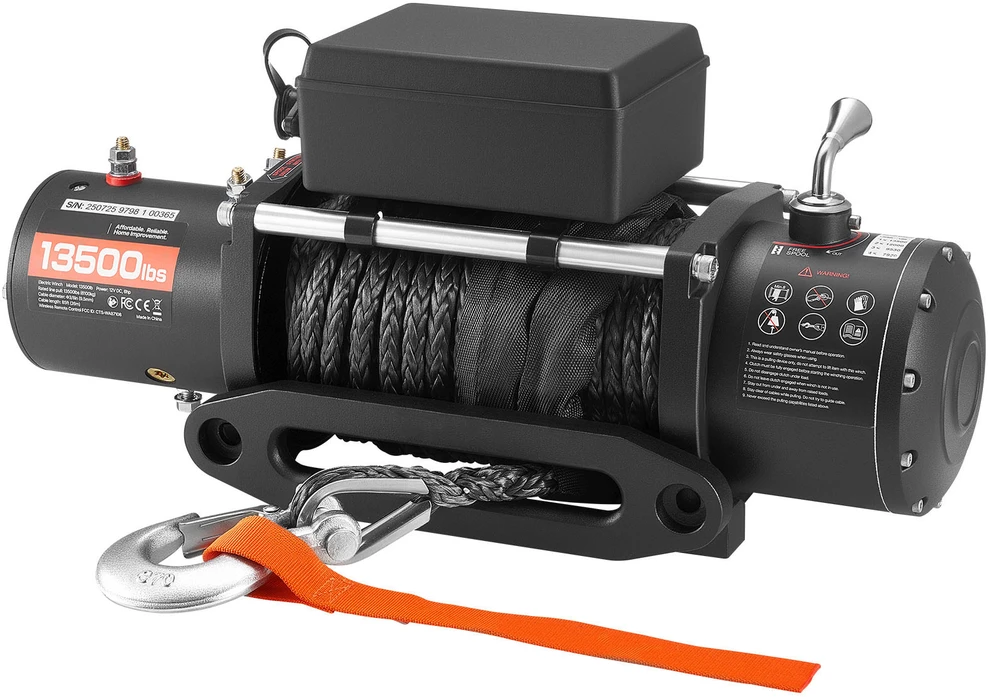 VEVOR Elektrinė gervė 6100 kg, 12V DC