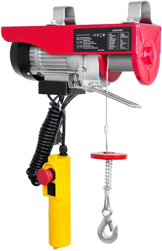 VEVOR Elektrinis keltuvas, 250 kg, 510W variklis