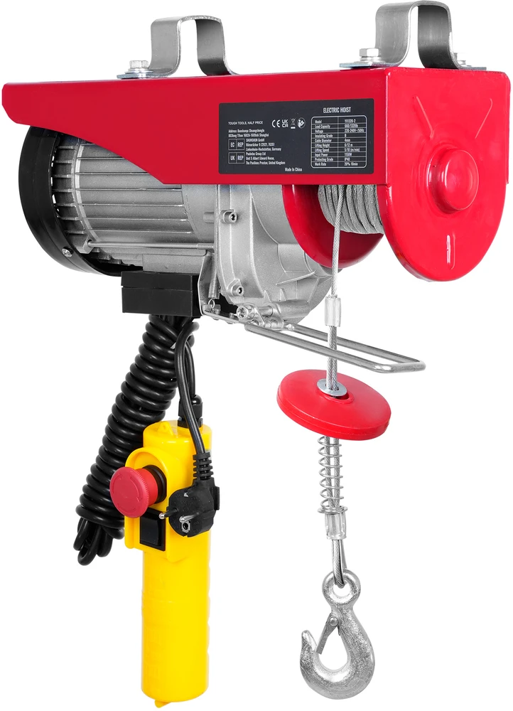 VEVOR Elektrinis keltuvas 600 kg, 220V 1150W