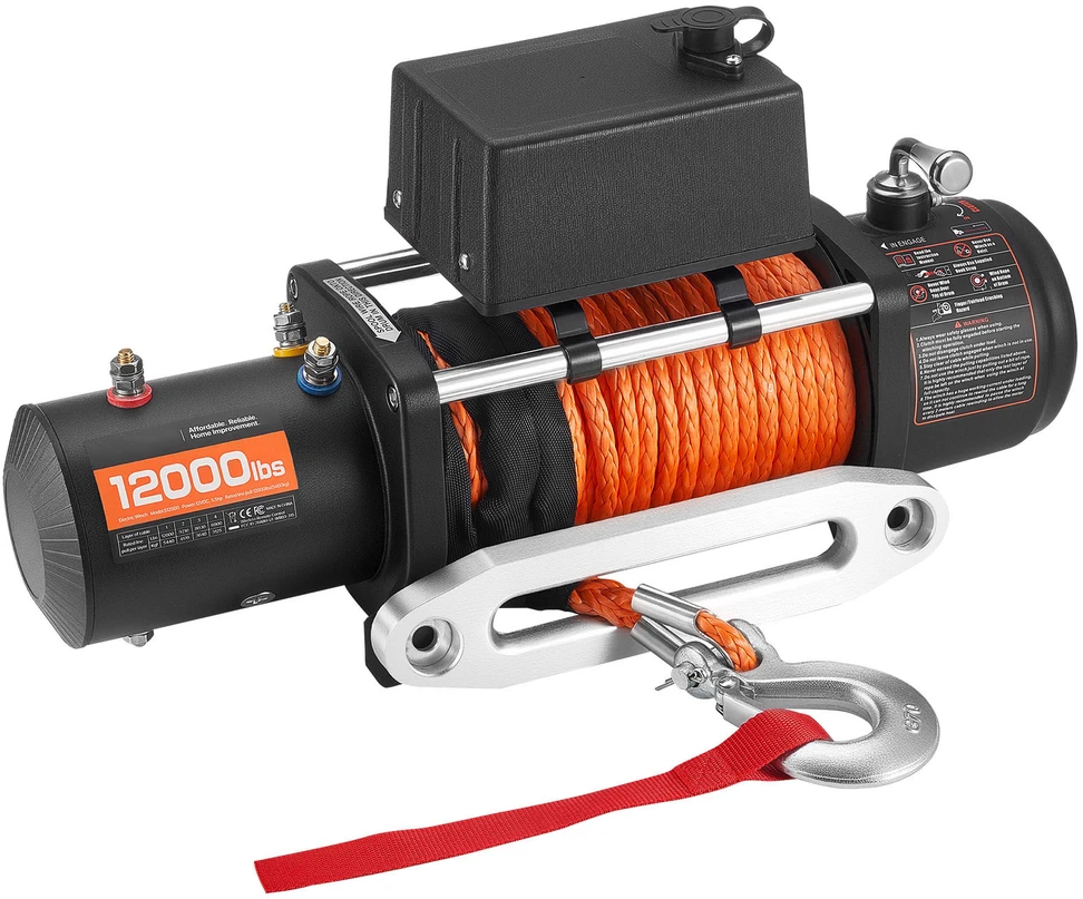 VEVOR Elektrinė gervė, 5400 kg apkrova, 12V sunkvežimiams