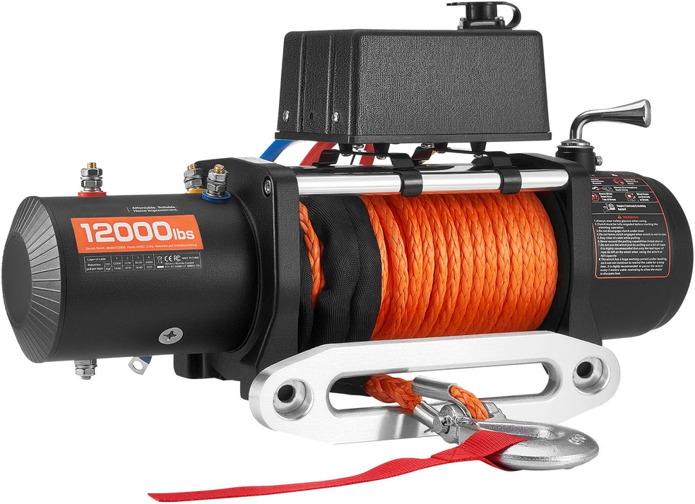 VEVOR Elektrinė gervė, 5400 kg apkrova, 12V sunkvežimiams