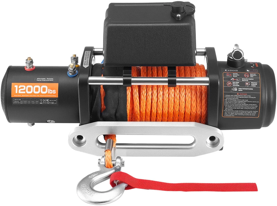 VEVOR Elektrinė gervė, 5400 kg apkrova, 12V sunkvežimiams