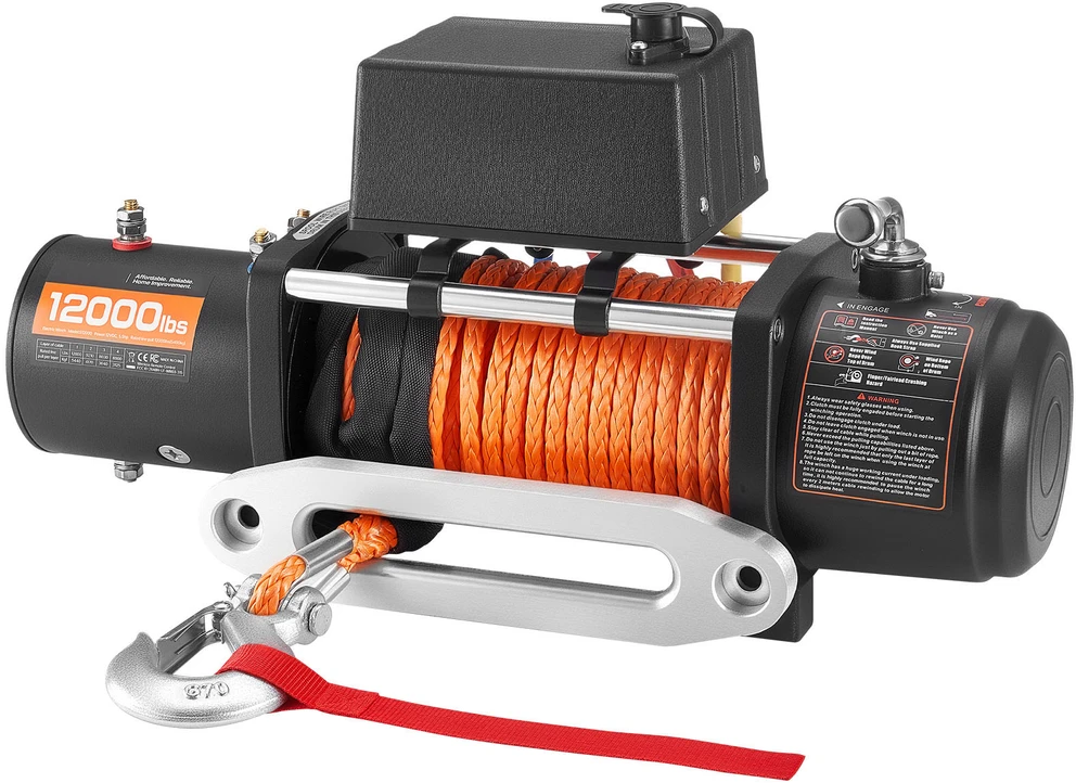 VEVOR Elektrinė gervė, 5400 kg apkrova, 12V sunkvežimiams