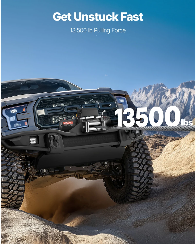 VEVOR Elektrinis gervė off-road transportui