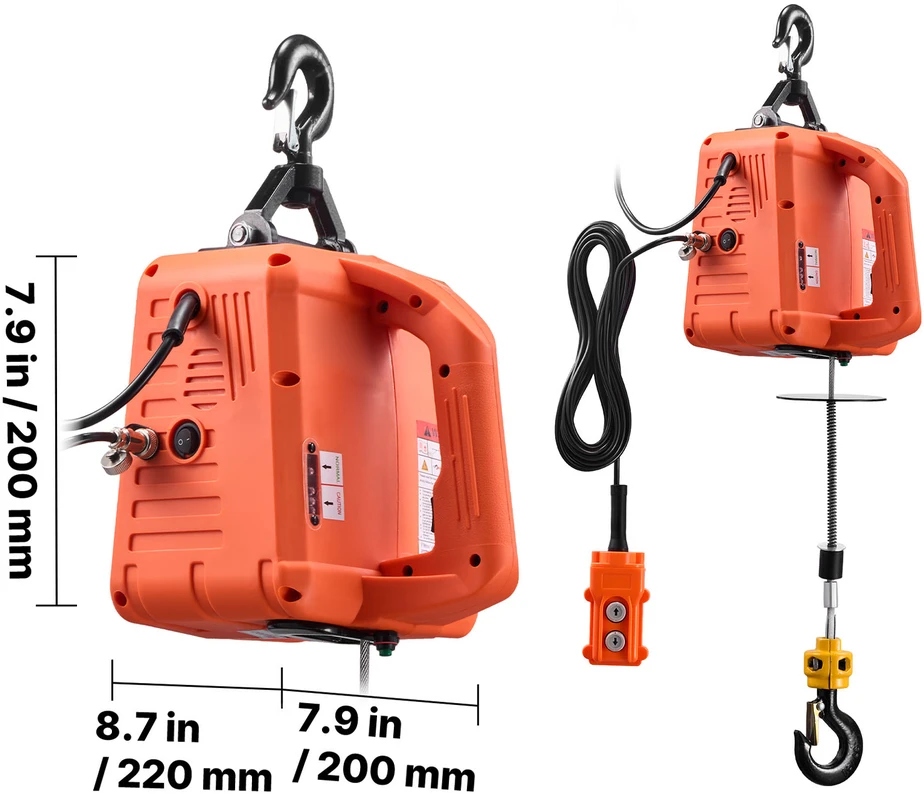 VEVOR 3-in-1 elektrinis keltuvas, 700 kg talpa