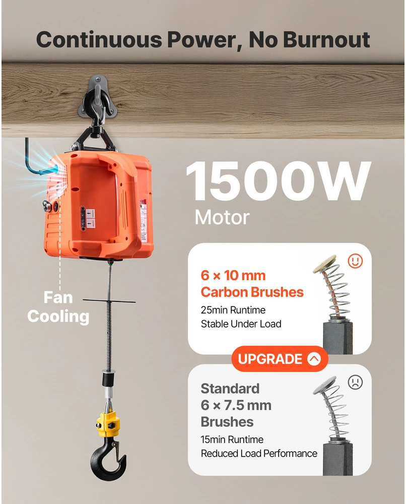 VEVOR 3-in-1 elektrinis keltuvas, 700 kg talpa